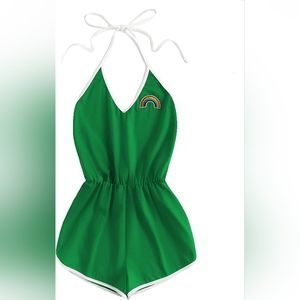 Women's Halter Romper